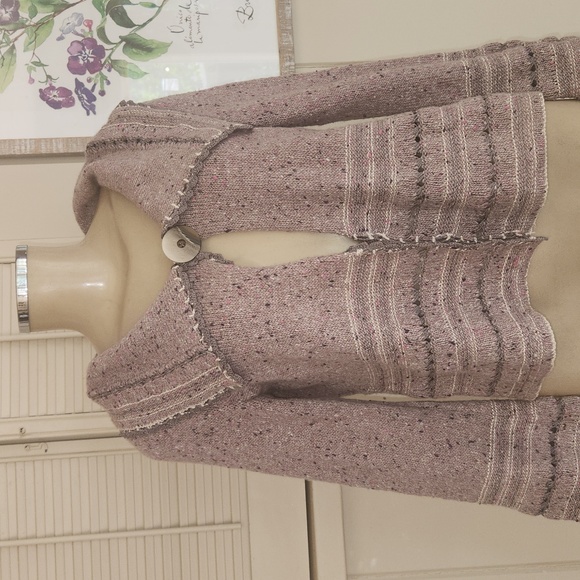 ST JOHN SPORT WOOL/CASHMERE BLEND SWEATER - Picture 1 of 11